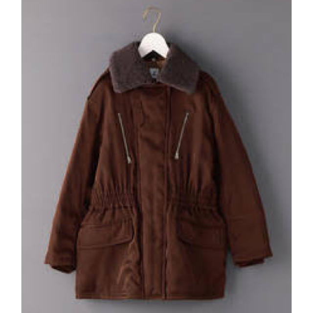 BEAUTY&YOUTH UNITED ARROWS(ビューティアンドユースユナイテッドアローズ)の＜6(ROKU)＞BOA COLLAR ZIP COAT/コート レディースのジャケット/アウター(ブルゾン)の商品写真