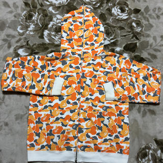 アベイシングエイプ(A BATHING APE)のape bape パーカー 福岡限定 ジャケット city camo 迷彩 m(パーカー)