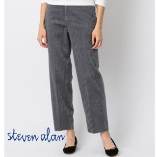 美品☆steven alan☆クロップドコーデュロイパンツ(クロップドパンツ)