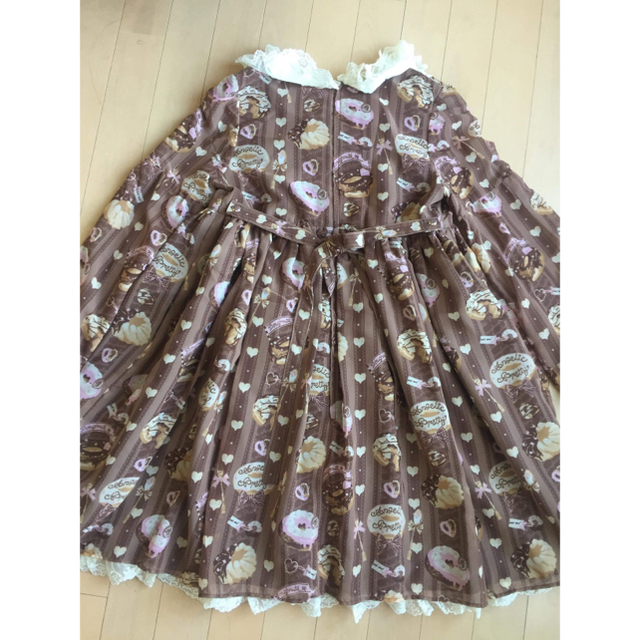 Angelic Pretty(アンジェリックプリティー)のAngelic Pretty Melty Creamドーナツ ２点セット レディースのワンピース(ひざ丈ワンピース)の商品写真