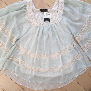 シフォン チュニック トップス (チュニック)