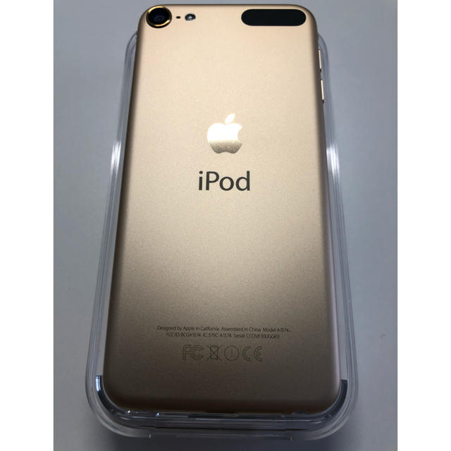 iPod touch(アイポッドタッチ)のApple iPod touch 32GB 第6世代 2015年モデル ゴールド スマホ/家電/カメラのオーディオ機器(ポータブルプレーヤー)の商品写真