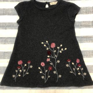 ザラキッズ(ZARA KIDS)のZARA ニットワンピース 116cm(ワンピース)