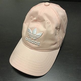 アディダス(adidas)のadidas ロゴキャップ ピンク アディダス (キャップ)