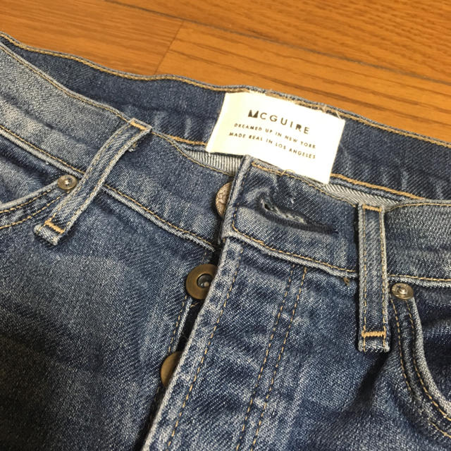 L'Appartement DEUXIEME CLASSE(アパルトモンドゥーズィエムクラス)のMC GUIRE DENIM CROPPED DENIM◆26 レディースのパンツ(デニム/ジーンズ)の商品写真