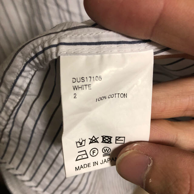 DRESSEDUNDRESSED(ドレスドアンドレスド)のdressedundressed XXLシャツ メンズのトップス(シャツ)の商品写真