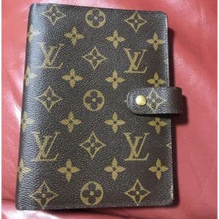 ルイヴィトン(LOUIS VUITTON)の ルイヴィトン モノグラム 手帳カバー アジェンダMM (手帳)