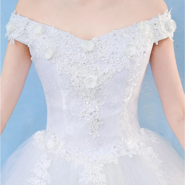 ウェディングドレス#新品未使用#花嫁USサイズ14#大きいサイズ