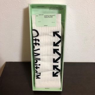 オフホワイト(OFF-WHITE)のOFF-WHITE C/O SOCKS 19SS ソックス オフホワイト 靴下(ソックス)