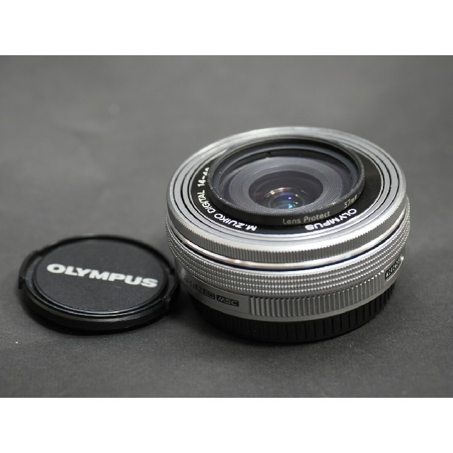 プロテクタ付★なめらか電動ズーム！★OLYMPUS 14-42mm EZ