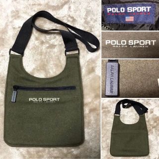 ポロラルフローレン(POLO RALPH LAUREN)の美品❗️POLO SPORT ポロスポーツ ショルダーバッグ(ショルダーバッグ)