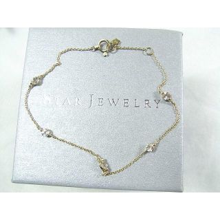 スタージュエリー(STAR JEWELRY)の★本物正規スタージュエリー　K10　ｘジルコニアブレス(ブレスレット/バングル)