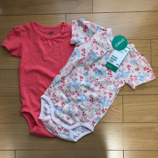 エイチアンドエム(H&M)の★新品未使用★ H&M ベビー肌着2枚組(肌着/下着)