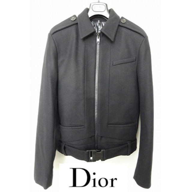 Dior homme 07AW ウールジャケット 46 黒 エディスリマン | フリマアプリ ラクマ