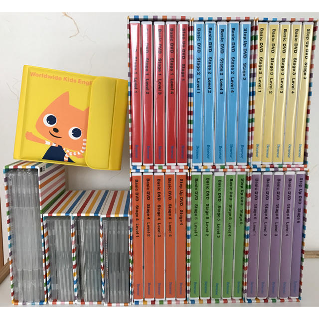 ☆メイ様専用☆ワールドワイドキッズ DVD&CD全巻フルセット 印象の