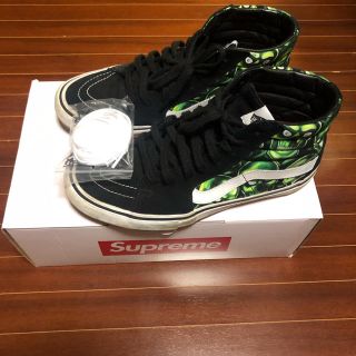 シュプリーム(Supreme)の土日限定supreme×VANS スニーカー カワグチジン着用(スニーカー)