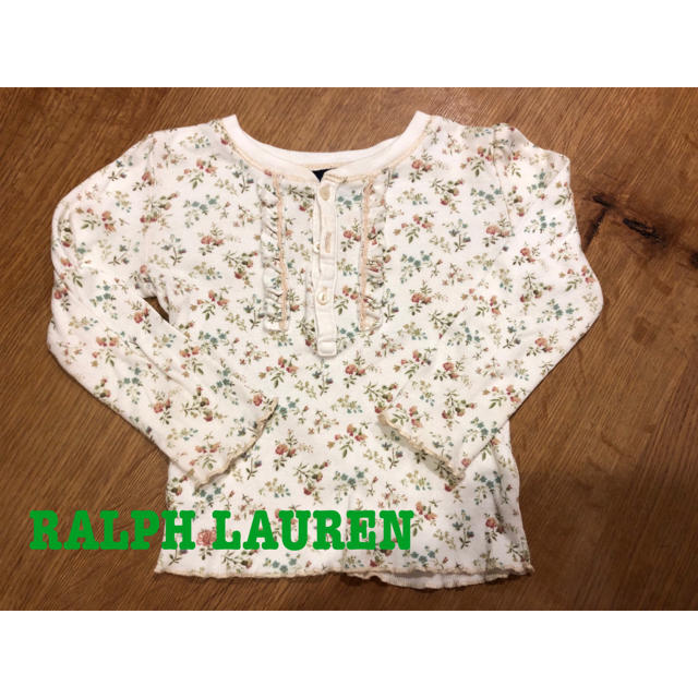 Ralph Lauren(ラルフローレン)のラルフローレン ロングＴシャツ キッズ/ベビー/マタニティのベビー服(~85cm)(Ｔシャツ)の商品写真