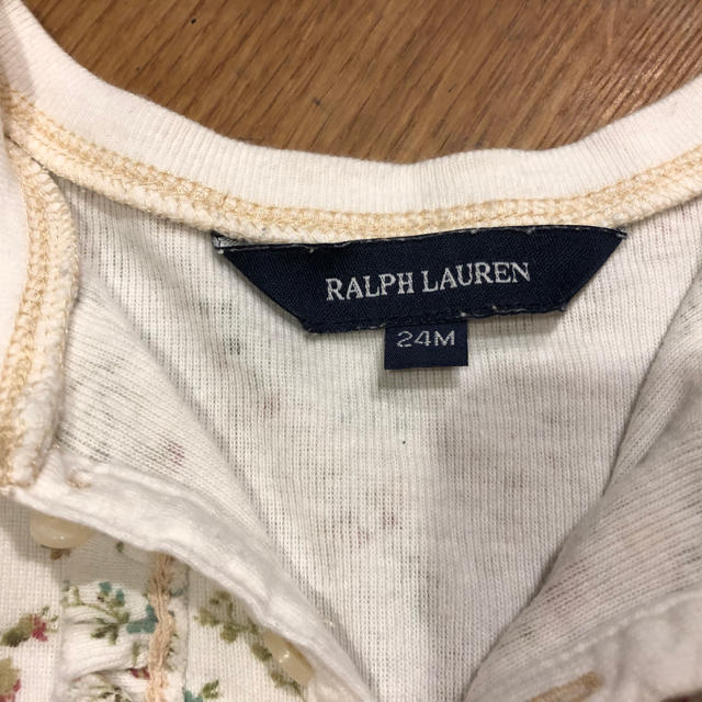 Ralph Lauren(ラルフローレン)のラルフローレン ロングＴシャツ キッズ/ベビー/マタニティのベビー服(~85cm)(Ｔシャツ)の商品写真