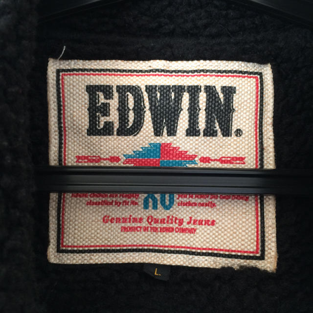 EDWIN(エドウィン)のエドウィン コーデュロイジャケット 黒デニムジャケット メンズのジャケット/アウター(ブルゾン)の商品写真