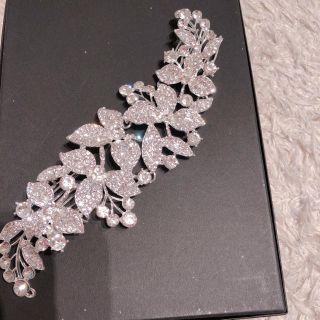 結婚式 ヘッドドレス  キラキラ(ヘッドドレス/ドレス)