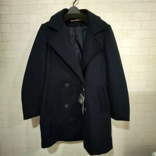 アーバンリサーチ(URBAN RESEARCH)の【かな様専用】URBAN RESEARCH  メルトン 紺ネイビー(ロングコート)