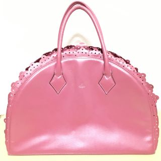 ヴィヴィアンウエストウッド(Vivienne Westwood)のピンクトートバッグ(トートバッグ)