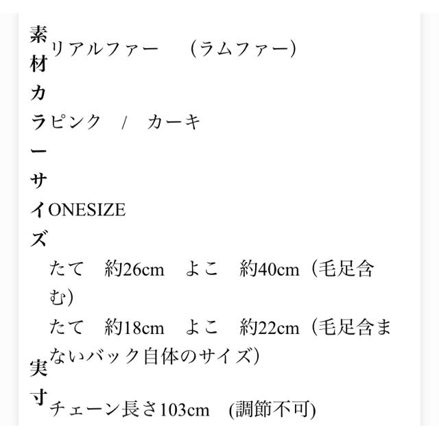 TODAYFUL(トゥデイフル)のカーリーファーチェーンバッグ レディースのバッグ(ショルダーバッグ)の商品写真