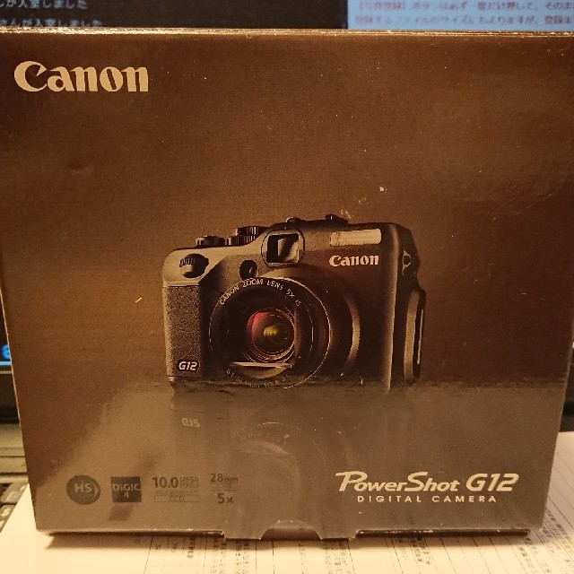 Canon PowerShot G12コンパクトデジタルカメラ