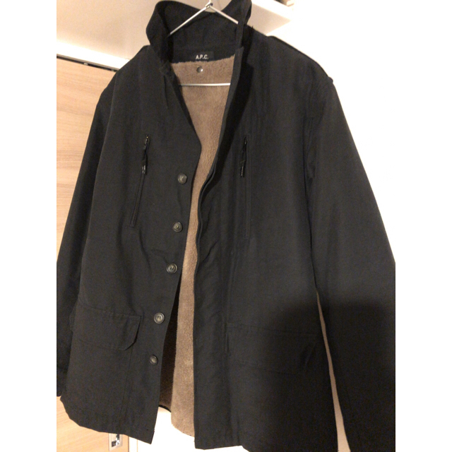 ＡＰＣ 黒 暖かいブルゾン  アーペーセー　a.p.c 秋冬