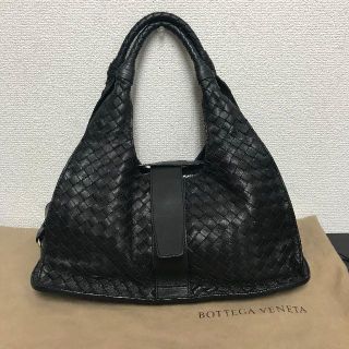 ボッテガヴェネタ(Bottega Veneta)のボッテガヴェネタ　ハンドバッグ　黒　イントレチャート(ハンドバッグ)