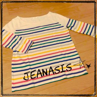 ジーナシス(JEANASIS)のJEANASIS＊ボーダーニット(ニット/セーター)