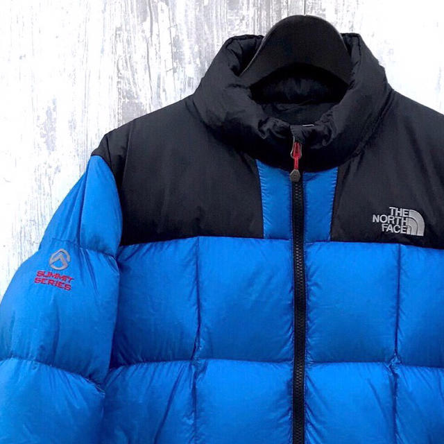 THE NORTH FACE - ノースフェイス SUMMIT ブルー ダウンジャケット M