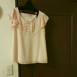 ミニマム(MINIMUM)のミニマム 春色ピンクシャツ(シャツ/ブラウス(半袖/袖なし))