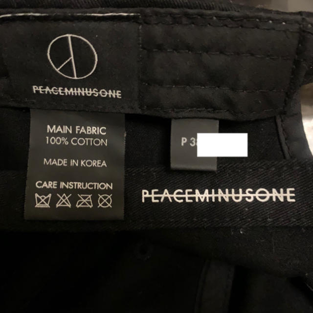 PEACEMINUSONE(ピースマイナスワン)のPEACEMINUSONE LONG BELT CAP メンズの帽子(キャップ)の商品写真