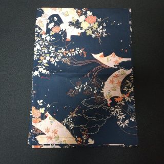六尺 　和柄 　紺　黒猫　祭り　ネイビー(その他)
