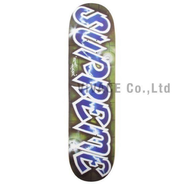 Supreme Lee Logo Skateboard 青 込み