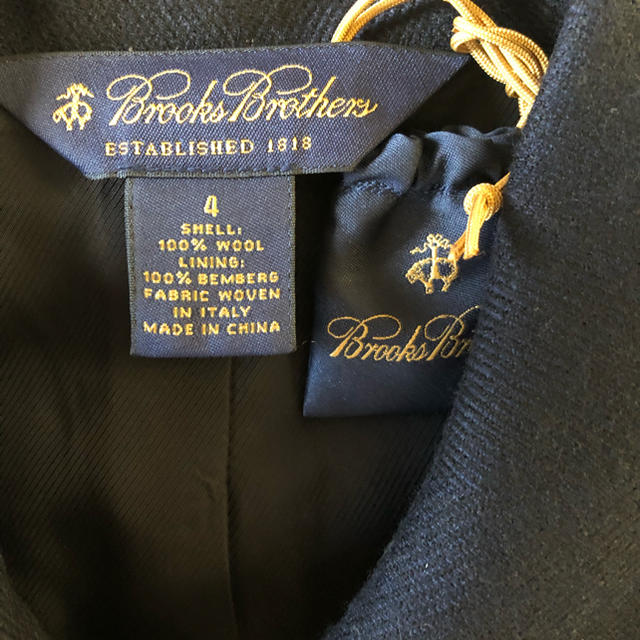 Brooks Brothers - 新品未使用タグ付き brooks brothers コートの通販