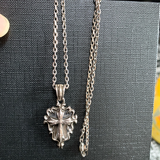 Silver Cross(シルバークロス)のネックレス メンズ silver クロムハーツ系 メンズのアクセサリー(ネックレス)の商品写真