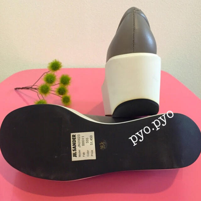 Jil Sander(ジルサンダー)のJIL SANDER NAVY ☆ウェッジソールシューズ レディースの靴/シューズ(ローファー/革靴)の商品写真