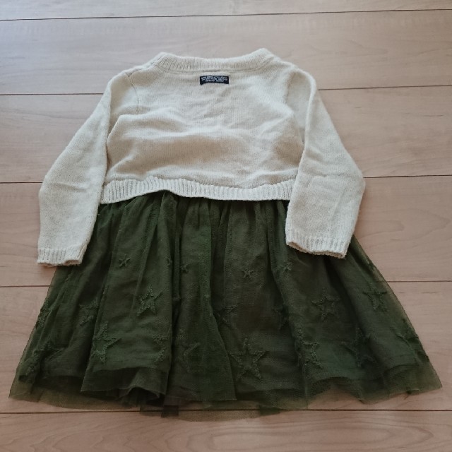 BREEZE(ブリーズ)のBREEZE  チュールワンピース  95 キッズ/ベビー/マタニティのキッズ服女の子用(90cm~)(ワンピース)の商品写真