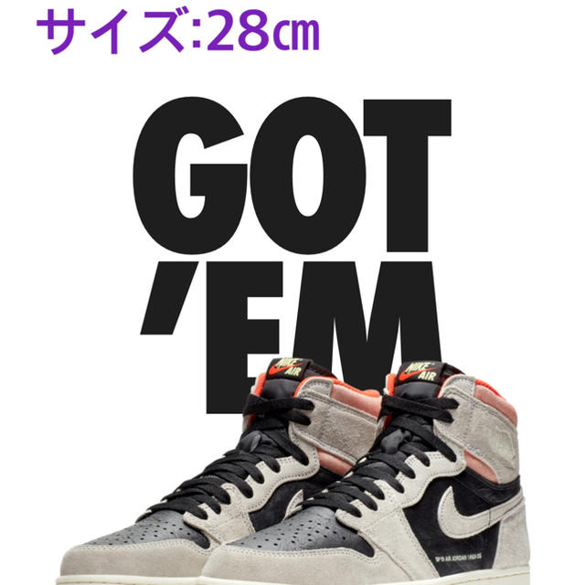 Nike AIR JORDAN 1 RETRO HIGH OG サイズ:28㎝