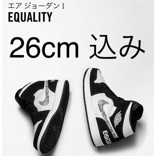 ナイキ(NIKE)のNIKE AIR JORDAN 1 MID "EQUALITY"(スニーカー)