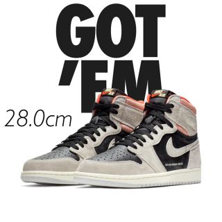 ナイキ(NIKE)のNike Air Jordan 1 Neutral Grey 28cm US10(スニーカー)