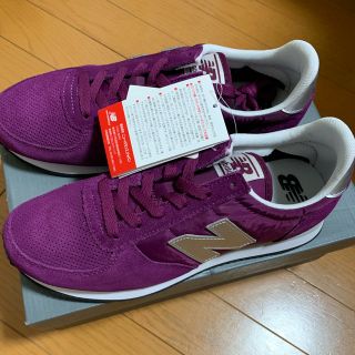 ニューバランス(New Balance)のNew Blance U220FB (PURPLE) 未使用 25.5 Dサイズ(スニーカー)