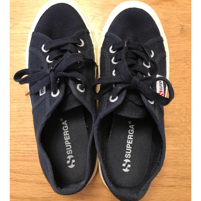 SUPERGA(スペルガ)のりんごのアトリエ様専用出品 SUPERGA キャンバススニーカー 【22.5cm レディースの靴/シューズ(スニーカー)の商品写真