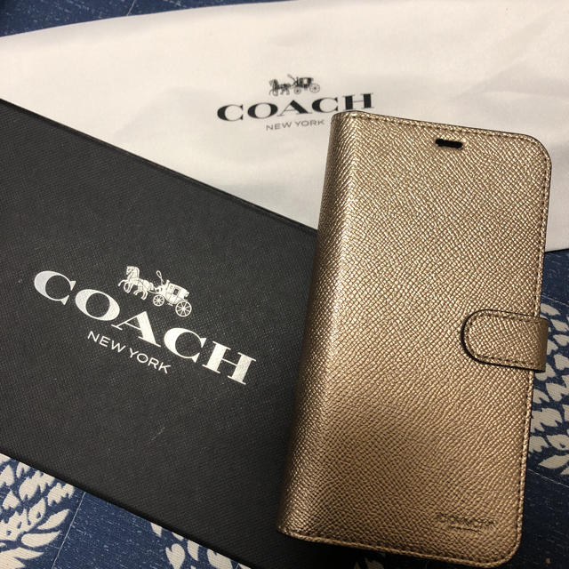 COACH(コーチ)のコーチ iPhoneケース 手帳型 新品 スマホ/家電/カメラのスマホアクセサリー(iPhoneケース)の商品写真