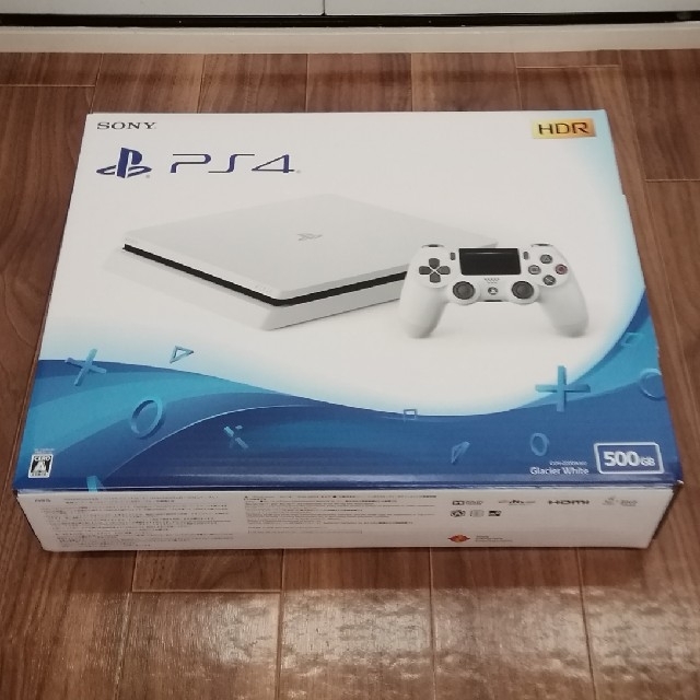 未開封新品 PS4 グレイシャーホワイト 500GB