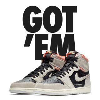 ナイキ(NIKE)のair Jordan1 neutral grey aj1(スニーカー)