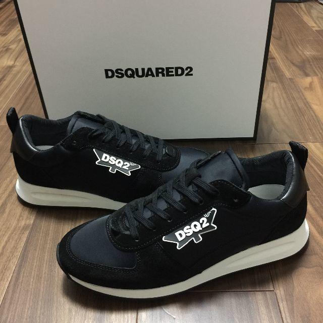 18年秋冬モデル★定価6.4万円 DSQUARED2 プレミアム スニーカー