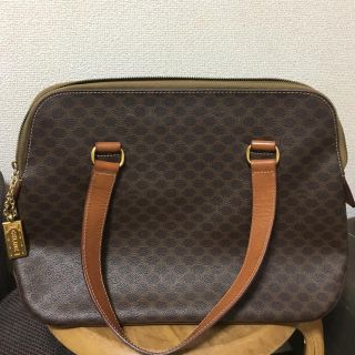 セリーヌ(celine)のセリーヌビンテージ マカタム柄ハンドバッグ(ハンドバッグ)